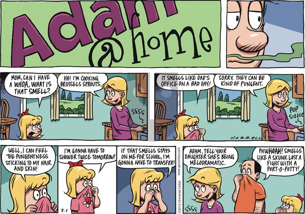 Adam@Home on Sunday March 1, 2015 Comic Strip