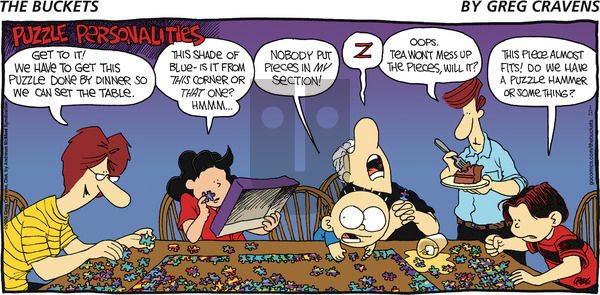 The Buckets on Sunday February 23, 2020 Comic Strip