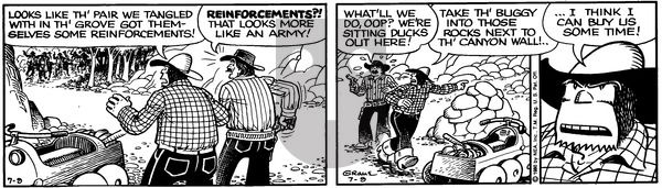 Alley Oop on Wednesday July 9, 1980 Comic Strip