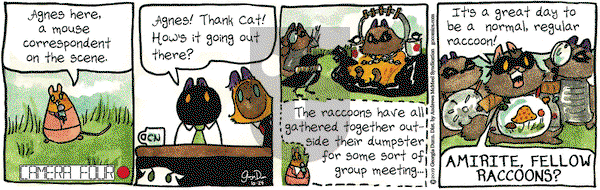 Breaking Cat News on Thursday October 24, 2019 Comic Strip