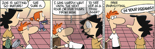 Baby Blues on Wednesday October 7, 2015 Comic Strip