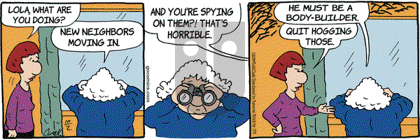 Lola on Thursday October 2, 2014 Comic Strip
