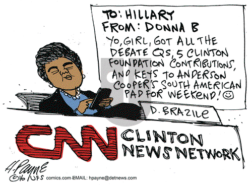 Henry Payne on Saturday November 5, 2016 Comic Strip