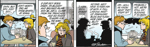 Doonesbury on Saturday February 7, 2004 Comic Strip