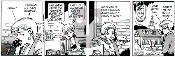 Doonesbury on Monday May 17, 1993 Comic Strip