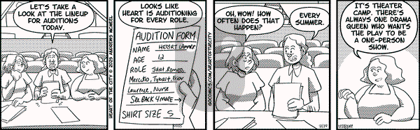 Heart of the City on Tuesday July 29, 2025 Comic Strip