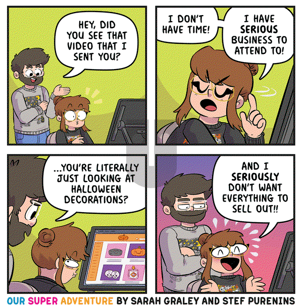 Our Super Adventure on Monday September 15, 2025 Comic Strip