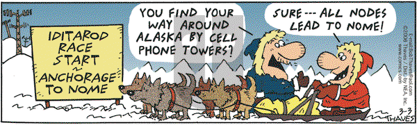 Frank and Ernest on Friday March 3, 2006 Comic Strip