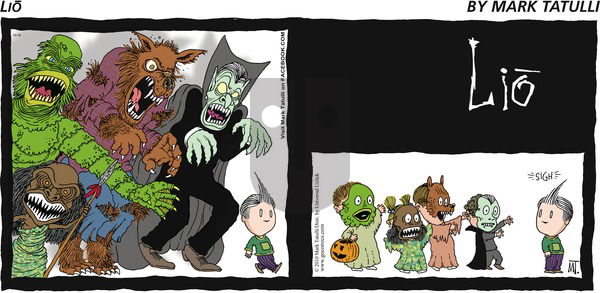 Lio on Sunday October 18, 2015 Comic Strip