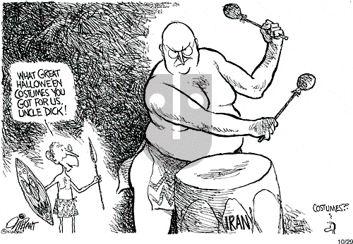 Pat Oliphant on Monday October 29, 2007 Comic Strip