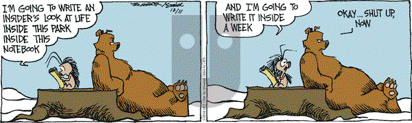 The Grizzwells on Thursday December 11, 2014 Comic Strip