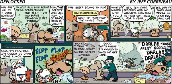 DeFlocked on Sunday April 19, 2009 Comic Strip