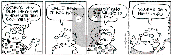 Soup to Nutz - Old on Saturday October 20, 2007 Comic Strip
