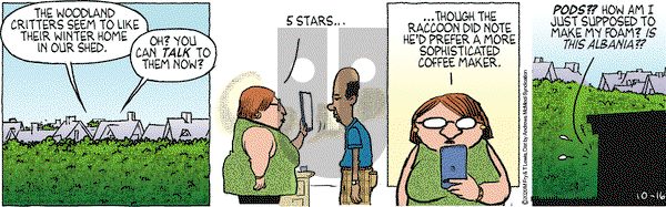 Over the Hedge on Friday October 16, 2020 Comic Strip