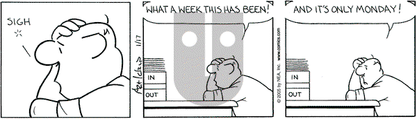 The Born Loser on Monday January 17, 2005 Comic Strip
