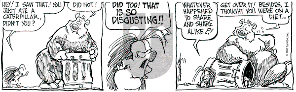 The Grizzwells on Thursday July 3, 1997 Comic Strip