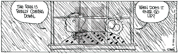 The Buckets on Friday July 16, 1999 Comic Strip