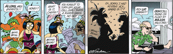 Doonesbury on Wednesday March 1, 2006 Comic Strip