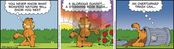 Garfield on Tuesday April 28, 2020 Comic Strip
