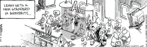 Non Sequitur on Tuesday February 25, 2003 Comic Strip
