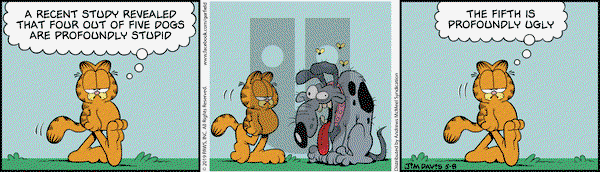 Garfield on Wednesday May 8, 2019 Comic Strip