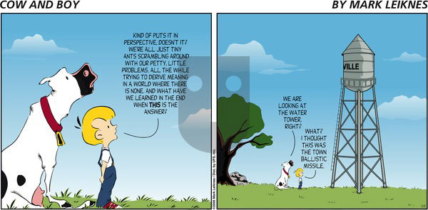 Cow and Boy Classics on Sunday February 5, 2006 Comic Strip