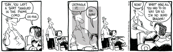 The Buckets on Saturday October 14, 2006 Comic Strip