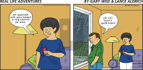 Real Life Adventures on Sunday July 22, 2018 Comic Strip