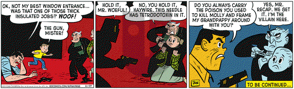 Rip Haywire on Saturday November 7, 2015 Comic Strip