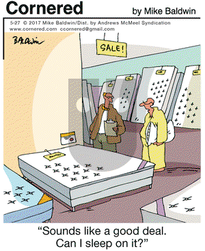 Cornered on Saturday May 27, 2017 Comic Strip