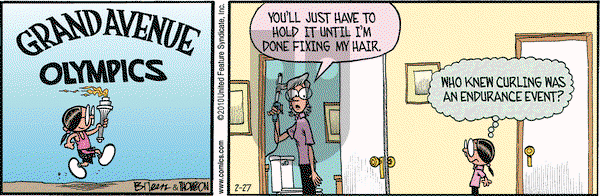 Grand Avenue on Saturday February 27, 2010 Comic Strip