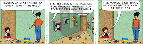 Nancy on Wednesday October 3, 2018 Comic Strip