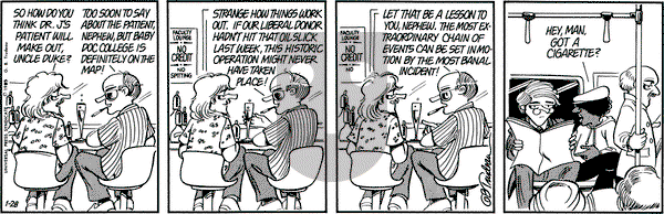 Doonesbury on Monday January 28, 1985 Comic Strip