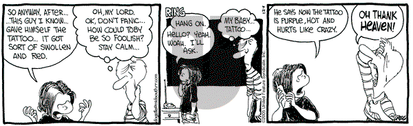 The Buckets on Tuesday December 6, 2005 Comic Strip