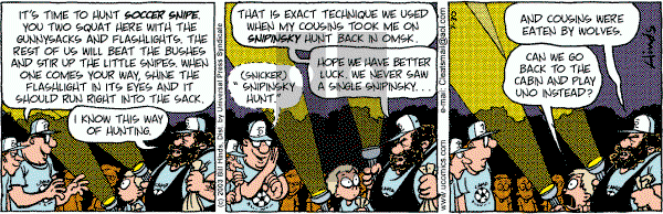 Cleats - Wednesday July 30, 2003 Comic Strip