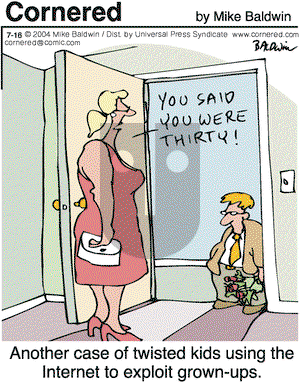 Cornered on Wednesday July 28, 2004 Comic Strip