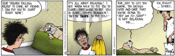 Get Fuzzy on Tuesday April 29, 2014 Comic Strip