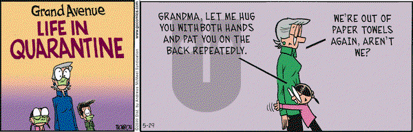 Grand Avenue on Friday May 29, 2020 Comic Strip