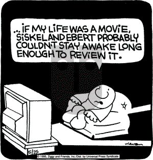 Ziggy on Thursday May 25, 1995 Comic Strip