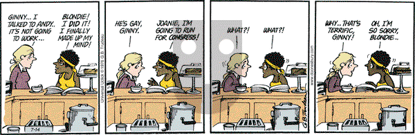 Doonesbury - Monday July 14, 2014 Comic Strip