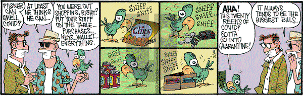 Monty on Friday November 13, 2020 Comic Strip