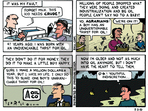 Ted Rall on Monday July 5, 2010 Comic Strip