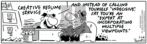 Frank and Ernest on Wednesday September 6, 2000 Comic Strip