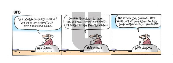 UFO on Thursday May 22, 2025 Comic Strip