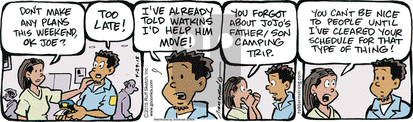 JumpStart on Wednesday April 29, 2015 Comic Strip