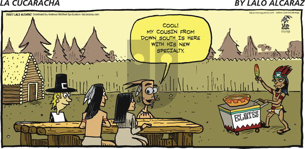 La Cucaracha on Sunday November 19, 2017 Comic Strip