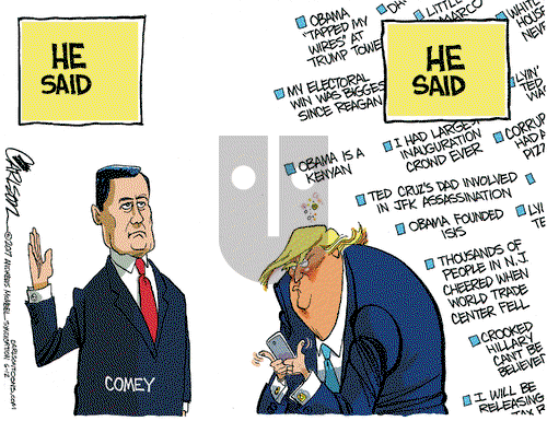 Stuart Carlson on Monday June 12, 2017 Comic Strip