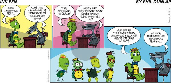 Ink Pen on Sunday March 28, 2010 Comic Strip