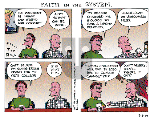 Ted Rall on Monday July 1, 2019 Comic Strip