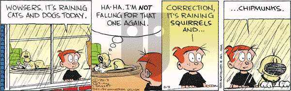 Red and Rover on Tuesday August 9, 2016 Comic Strip